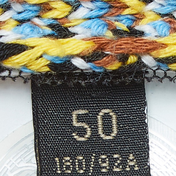 AUTHENTIC new VERSACE Yellow Jacquard Pop Animalier Sweater sz L - Picture 13 of 15